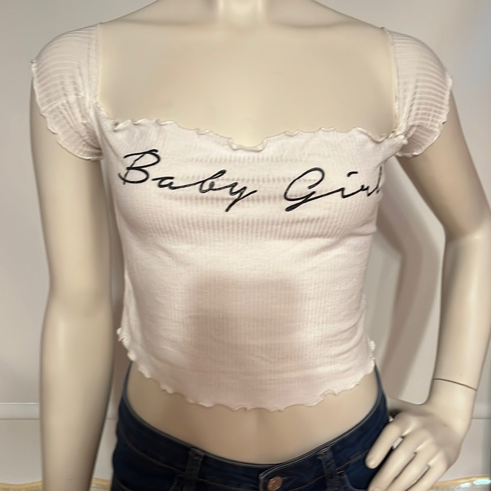 Fashion of a crop top